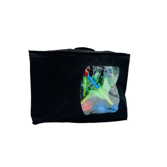 Lawn Darts Game Set With Carrying Case Nostalgic Retro Toy 4  Targets Jarts Bag - Picture 7 of 7